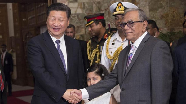 Chinese president welcomes opportunities for China-Bangladesh ties 