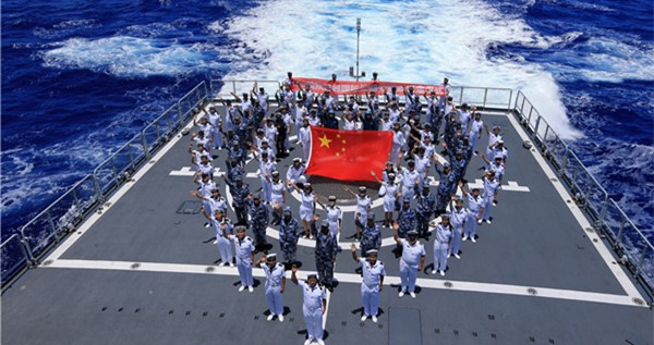 Chinese navy fleet joins RIMPAC 2016 open day