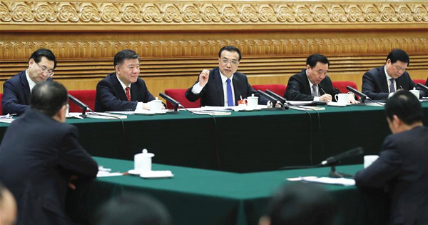 Chinese leaders discuss economy, Belt&Road with lawmakers 