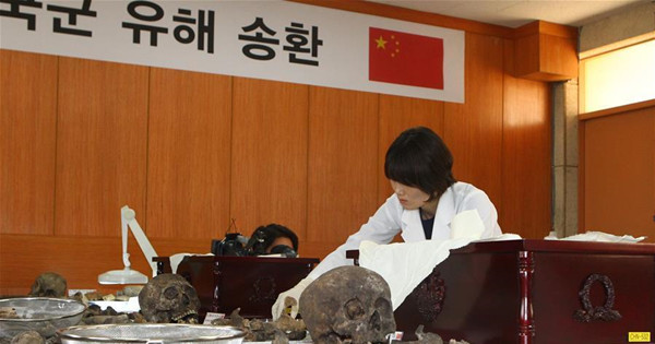 Remains of Chinese soldiers killed in Korean War to be flown back to China