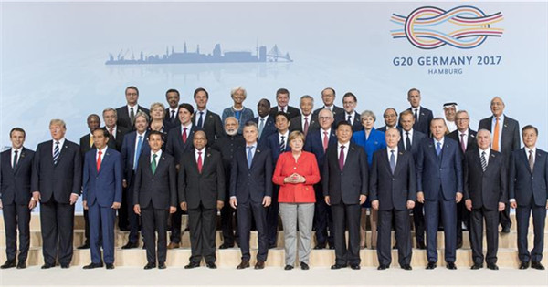 President Xi attends G20 summit in Hamburg