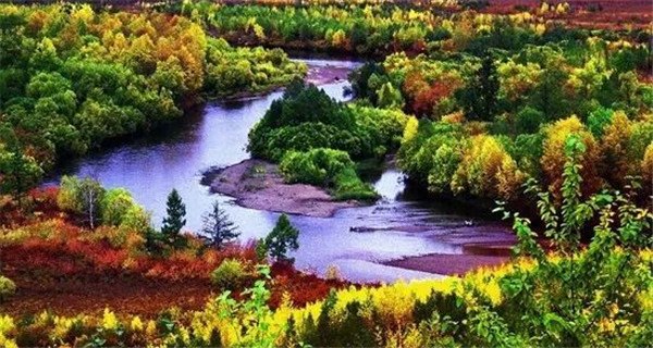 Autumn in Heilongjiang full of color