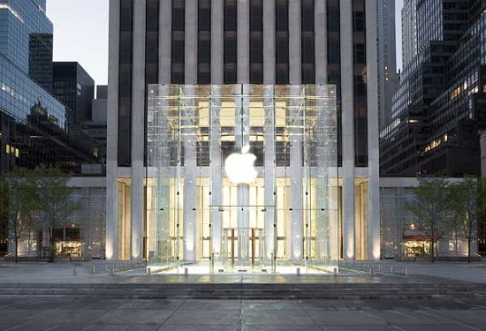 Apple store in New York