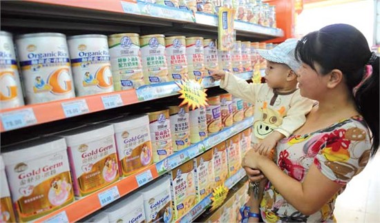 Some Chinese dairy producers have registered their companies abroad and then sell their products in China as foreign brands.
