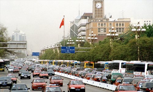 Chang'an Avenue Photo: CFP 