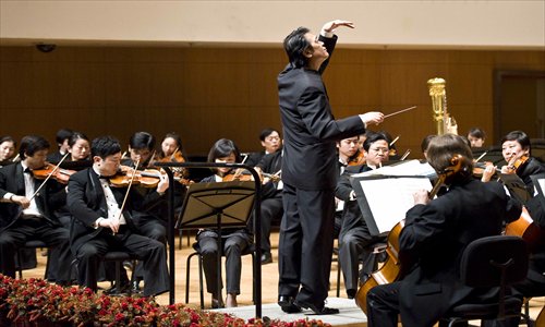 The Beijing Symphony Orchestra has a busy performance schedule at home and abroad for 2012. Photo: CFP 