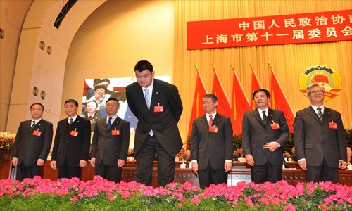 Yao Ming leaps into politics