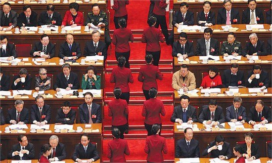Deputies to China's top legislative body, the National People's Congress (NPC), convene today for the annual session to review the work of the government and deliberate on issues of public concern. 