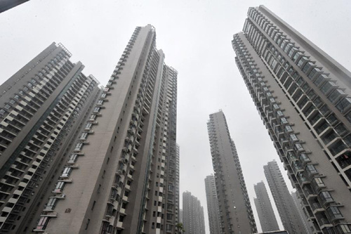 This photo taken on April 12 shows a newly built community in Changsha City, central China's Hunan Province. (Xinhua Photo) 