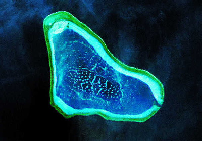 (Figure 2: An Aerial View of Huangyan Island)