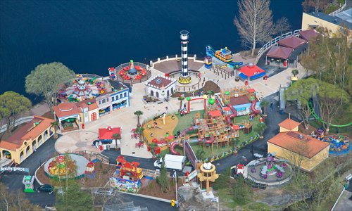 The first Angry Birds theme park in Finland. (Photo:Global Times/ Courtesy of Lappset Group )