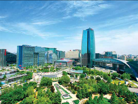 At the core of Haidian district, the Zhongguancun Science Park is a national hub for China's high-tech development. Liu Pei'en / for China Daily
