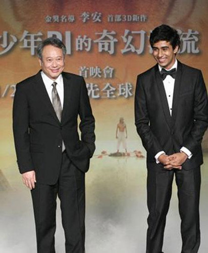 Director Ang Lee attends 'Life of Pi' Taiwan premiere at Vieshow Cinema on November 7, 2012 in Taipei, Taiwan. 