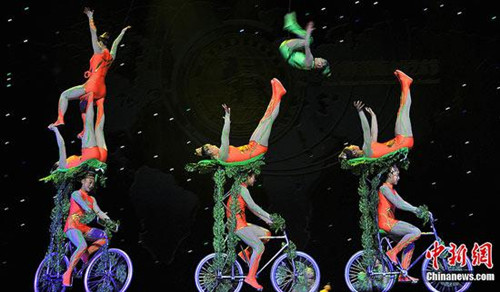 Chinese acrobatics has been around for thousands of years. But its seen a particular revival since the founding of New China. Today, the art is being used as a bridge to connect Chinese culture with global audiences. 