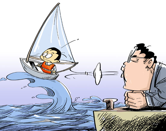 As many as 75 percent of China's family enterprises will enter a period of transition from the founders to their children over the next five to 10 years. These young entrepreneurs are facing a huge challenge in taking over family brands and presenting them to the world. [Photo/China Daily] 