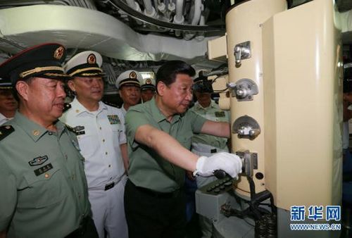 President Xi Jinping has inspected the naval force in Sanya, in South Chinas Hainan Province, after attending the Boao Forum for Asia.