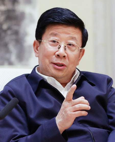 Zhao Kezhi, Party chief of Guizhou province.