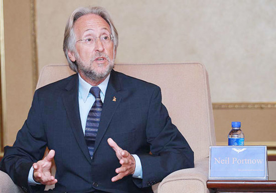 Neil Portnow, president and chief executive of The Recording Academy.