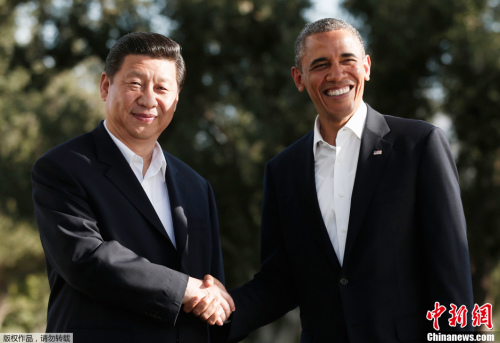 Chinese President Xi Jinping and his US counterpart Barack Obama, meet Friday in this picturesque estate in Rancho Mirage, California. (Photo/CNS)