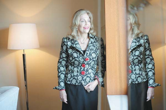 Jill Sackler has been supporting the museum since her husband passed away in 1987. 