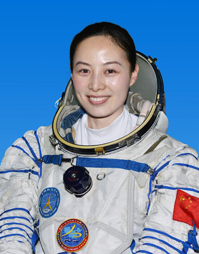 Wang Yaping, one of the three astronauts of China's Shenzhou-10 manned spacecraft. Wang, who was born in January 1980, is from Yantai City of east China's Shandong Province. She became one of China's second batch of astronauts in May 2010 and was selected as a crew member of the Shenzhou-10 manned space mission in April 2013. (Xinhua/Qin Xian'an)
