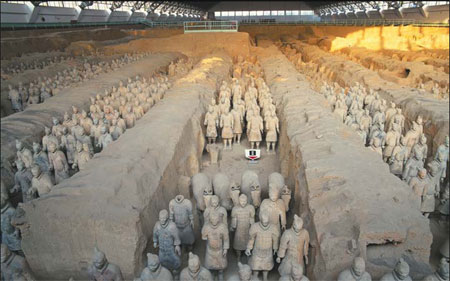 The Terracotta Warriors were discovered by farmers as they dug a well in 1974. Photos Provided to China Daily