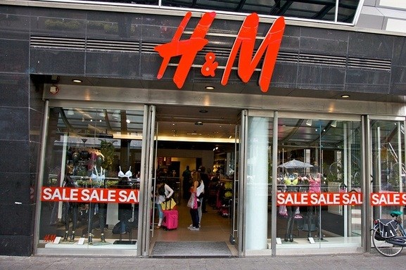 An H&M store in China. [File photo]