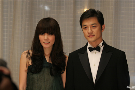 Faye Wong and Li Yapeng (File photo)