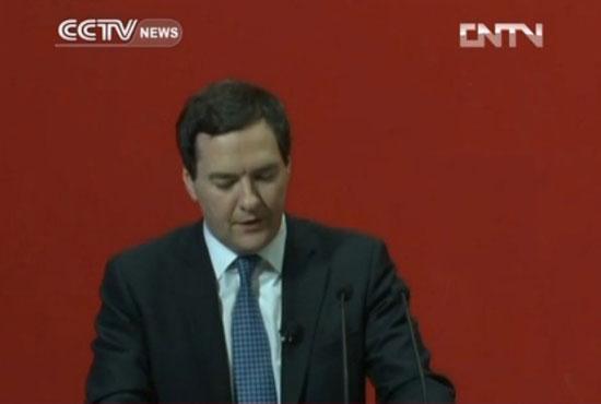 George Osborne, UK Chancellor of Exchequer