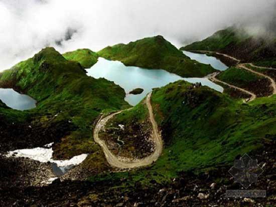 A highway linking China's last county inaccessible by road to the rest of the country, is set to open today.