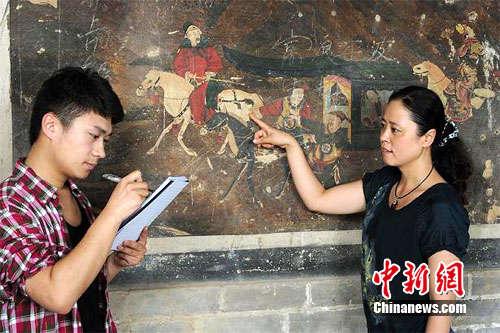 After three years of renovations, the largest collection of murals ever found in Shaanxi province has regained its former splendour.(File Photo)
