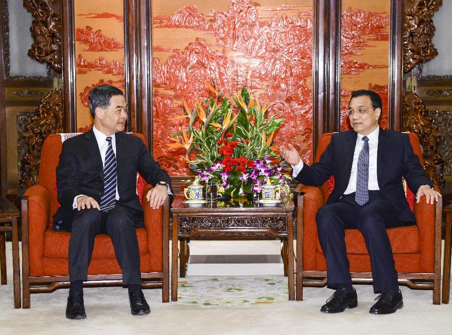 Premier Li continues support for Hong Kong