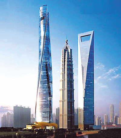 Shanghai's new landmark: China's tallest building. (Photo/People's Daily Overseas Edition)