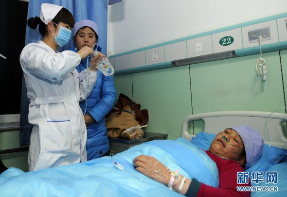 Fourteen people were killed and 10 peole injured in a stampede during a religious gathering in northwest China's Ningxia Hui autonomous region on Sunday afternoon. (Xinhua Photo)