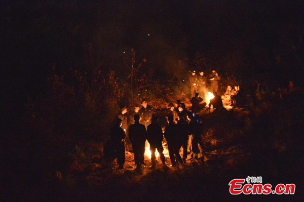 An explosion took place at Laoshan village in Kaili city, southwest China's Guizhou province on Monday. The explosion occurred around 2:30 p.m. and investigation into the case is now in full swing. [Photo/CFP]