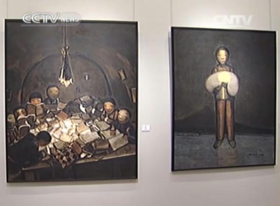 A historic exhibition featuring both contemporary Chinese and French artists has opened at the National Art Museum of China.