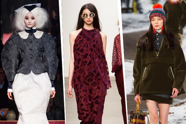 Chinese models at New York Fashion Week 2014. (dfic)