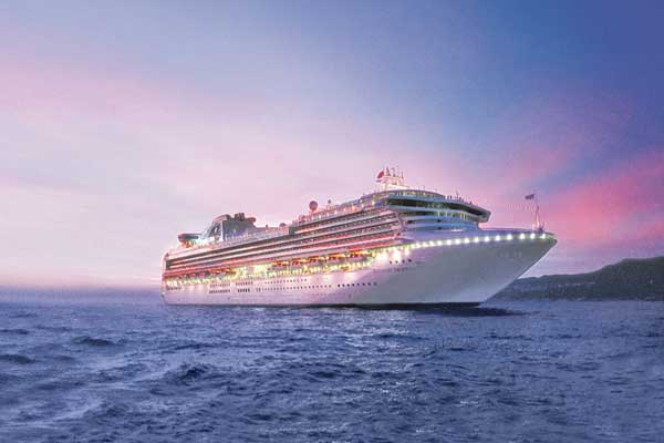 Sapphire Princess will have Shanghai as its home port and embark on China season in May. [photo provided to China Daily]