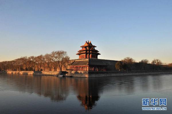 A strong cold front has swept across northern China and helped disperse the smog that had covered a vast part of the country.