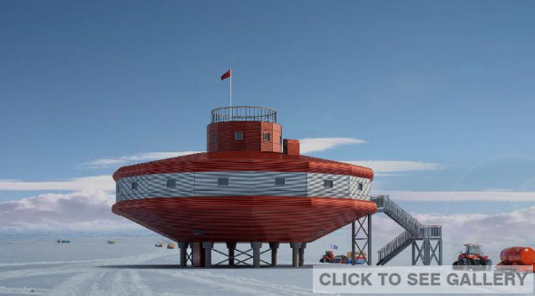 China has completed construction of its fourth Antarctic research station, Taishan, the State Oceanic Administration said Saturday. [Photo/Xinhua]
