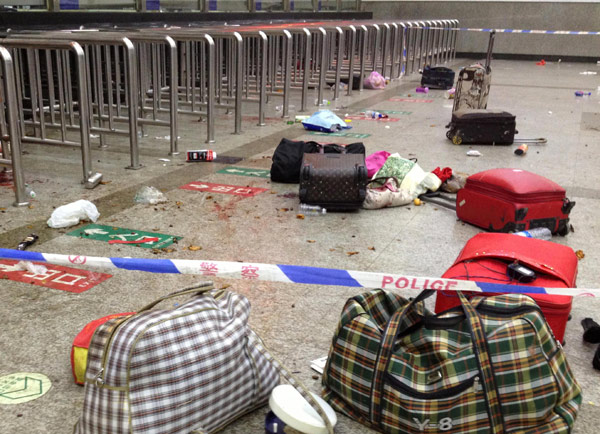 At least 29 dead, 130 injured in Kunming railway station violence