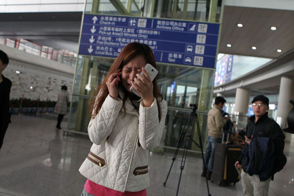 Tears and prayers for loved ones