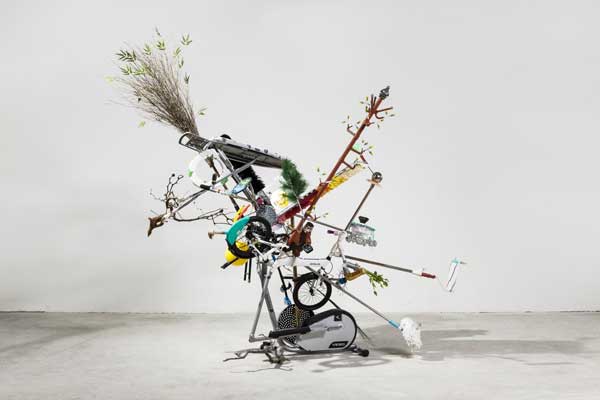 Mixed Midea, 303x144x303cm, 2014, by Liang Shuo. Photos provided to China Daily