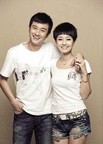 File photo of Wen Zhang and Ma Yili.