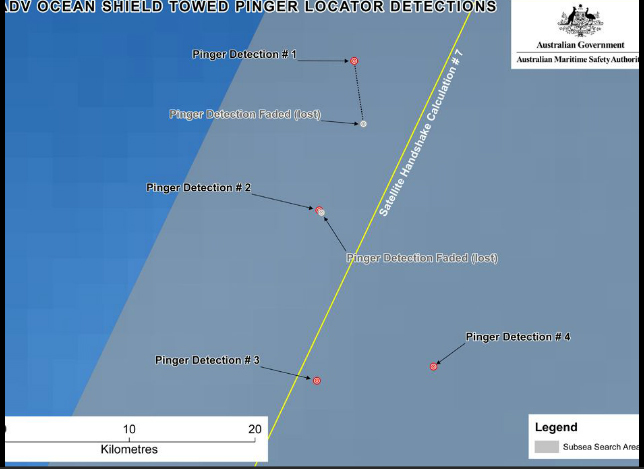An Australian search vessel has picked up two more signals from what could be the black box from missing Malaysia Airlines flight MH370. (Photo/ABC.net.au)