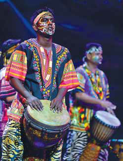 Drummers from Africa perform at a cultural event in Kaili, Guizhou province. African music continues to have an influence worldwide across many musical genres. Chen Peiliang / for China Daily