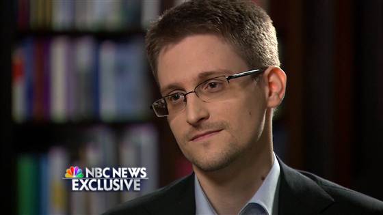 Former US defense contractor Edward Snowden is seen during an interview with NBC Nightly News anchor and managing editor Brian Williams in Moscow in this undated handout photo released May 28, 2014. [Photo/Agencies]