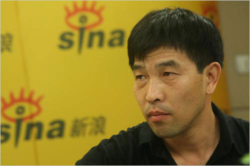 File photo of Chinese ex-soccer referee Lu Jun. 