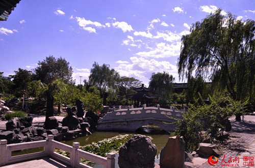 Blue and clean sky in Beijing on June 6, 2014. (Photo/Chinapic.people.cn)