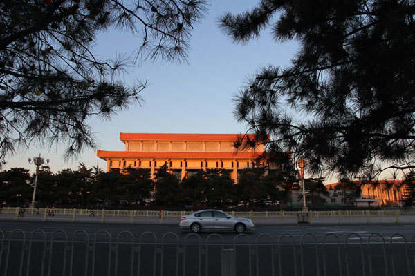 Chairman Mao Zedong Memorial Hall in Beijing.[Photo by Wang Yueling/Asianewsphoto]
